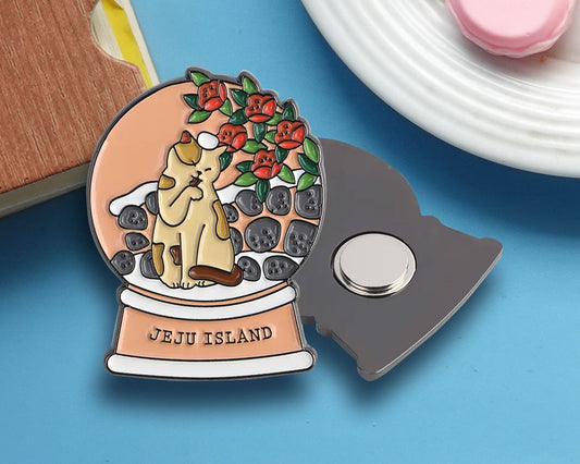 Custom Logo 3D Metal Fridge Magnets