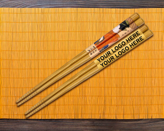 Custom Painted Bamboo Chopsticks