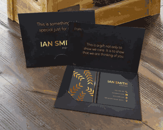 Custom Gift Card Sleeves or Holders Custom Gift Card Sleeves or Holders
