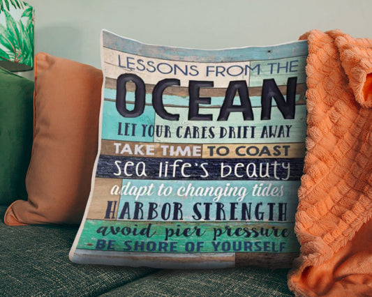 18" x 18" Custom Printed Pillow Case in Full Color