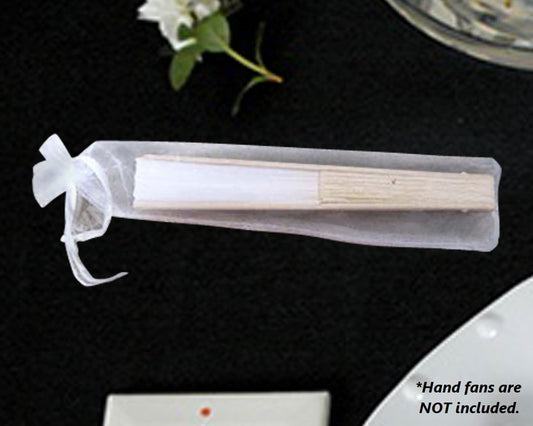 Organza Bags for Hand Fans and Chopstick Favors (Set of 10)