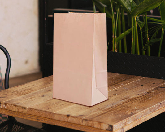 Blank SOS Bag 12# - Bread and Grocery Kraft Paper Bags
