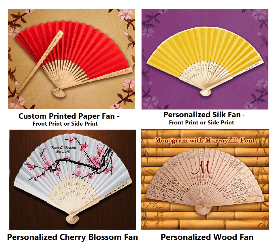 Sample Design Fan $0.99 Sample Hand Fans, Promotional and Personalized Fan – Personalized ...