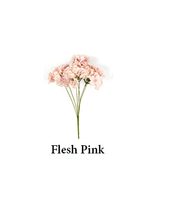 7 Heads Artificial Hydrangeas Flower Bouquet