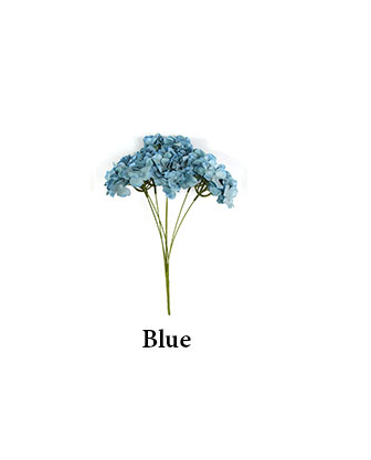7 Heads Artificial Hydrangeas Flower Bouquet