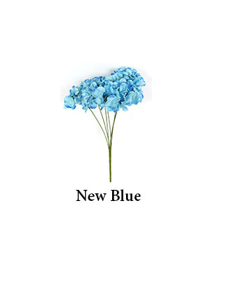 7 Heads Artificial Hydrangeas Flower Bouquet
