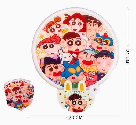 Personalized Pop-Up Fan with Photo Reflector and 2-Sided Pouch (Full Color)