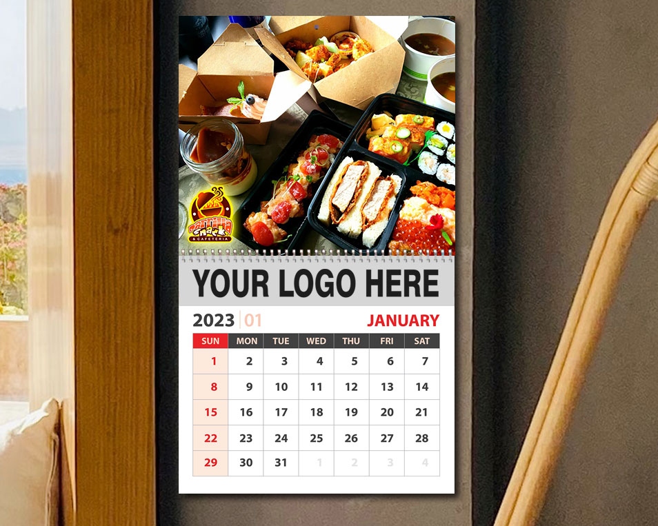 Custom Photo Wall Calendar (Full Color) – Personalized Fan Store
