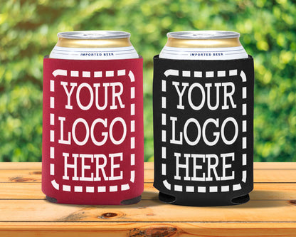 Double-Sided Personalized Collapsible Neoprene Can Cooler (Full Color)