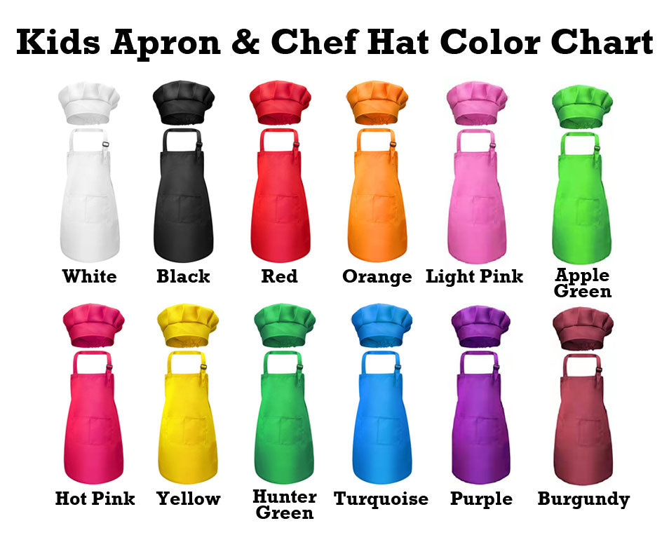 Personalized Kids Apron and Chef Hat